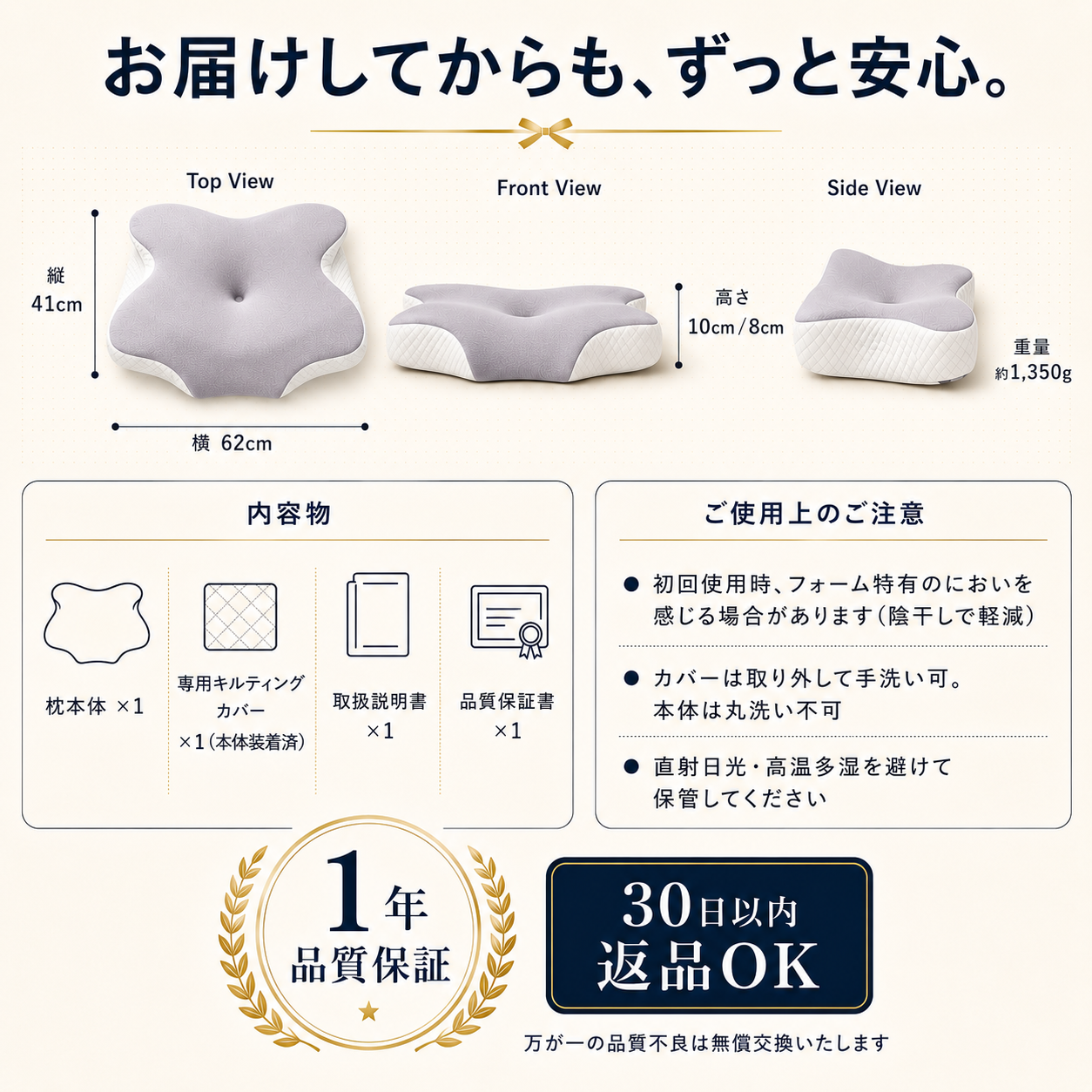 【本日終了⏰】【累計15万個突破🏆】至福の枕【顧客満足度No.1獲得商品🥇】【全国送料無料🚗】