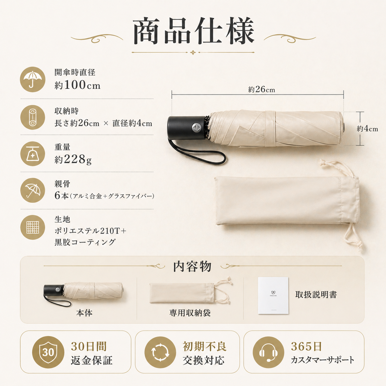 【本日終了⏰】【累計15万本突破🏆】日傘【顧客満足度No.1獲得商品🥇】【全国送料無料🚗】