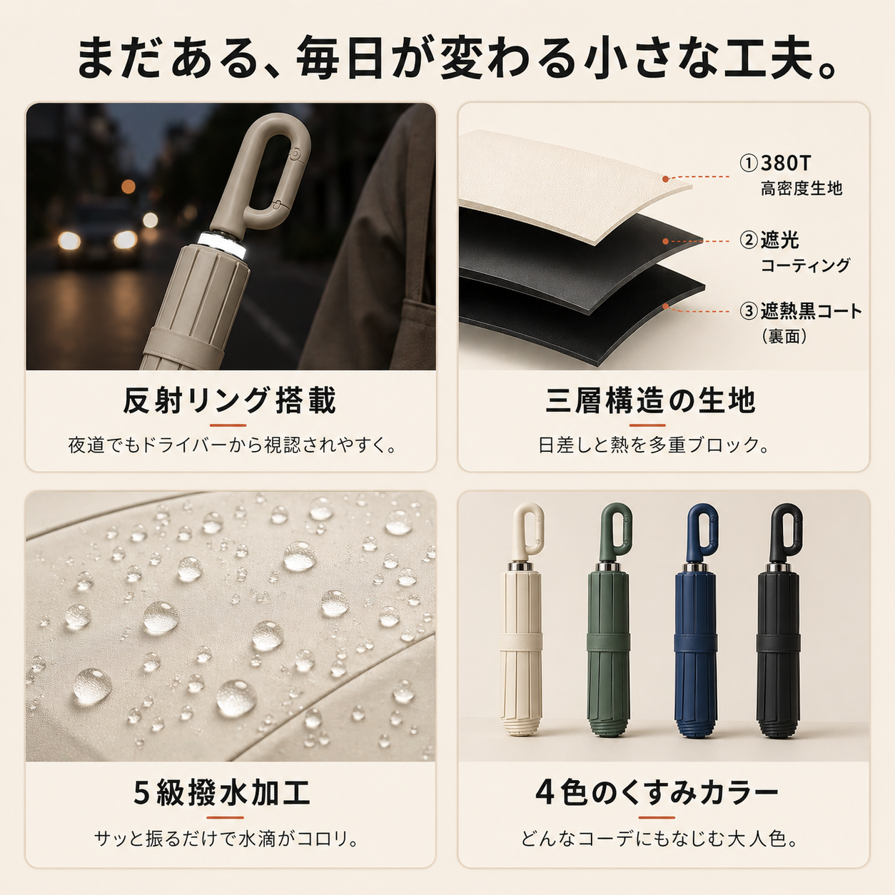 【本日終了⏰】【累計15万本突破🏆】日傘【顧客満足度No.1獲得商品🥇】【全国送料無料🚗】
